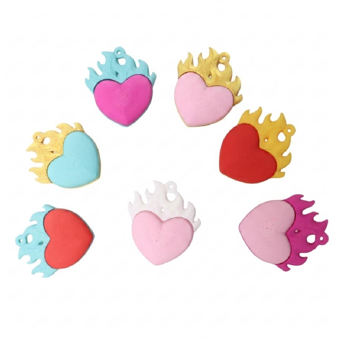 Corazón Llamas