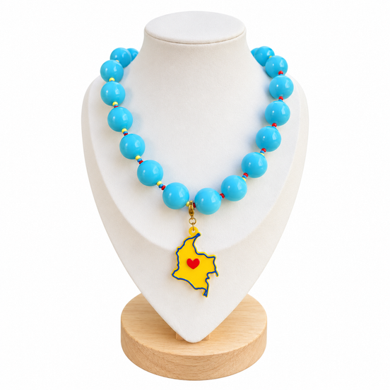 Collar Mapa de Colombia