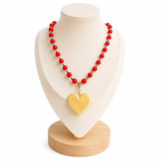 Collar Corazón Plano