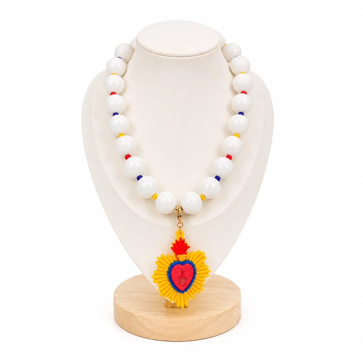 Collar Corazón Sagrado Corazón de Colombia