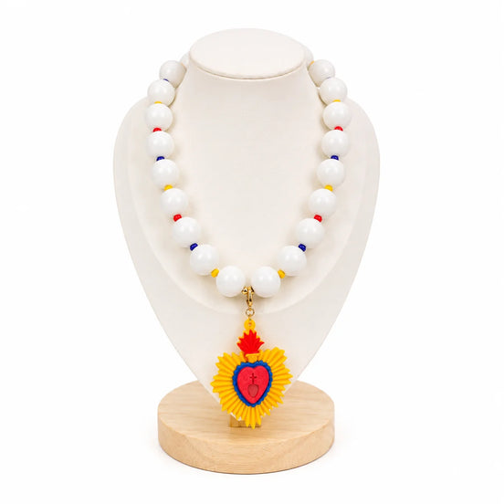 Collar Corazón Sagrado Corazón de Colombia