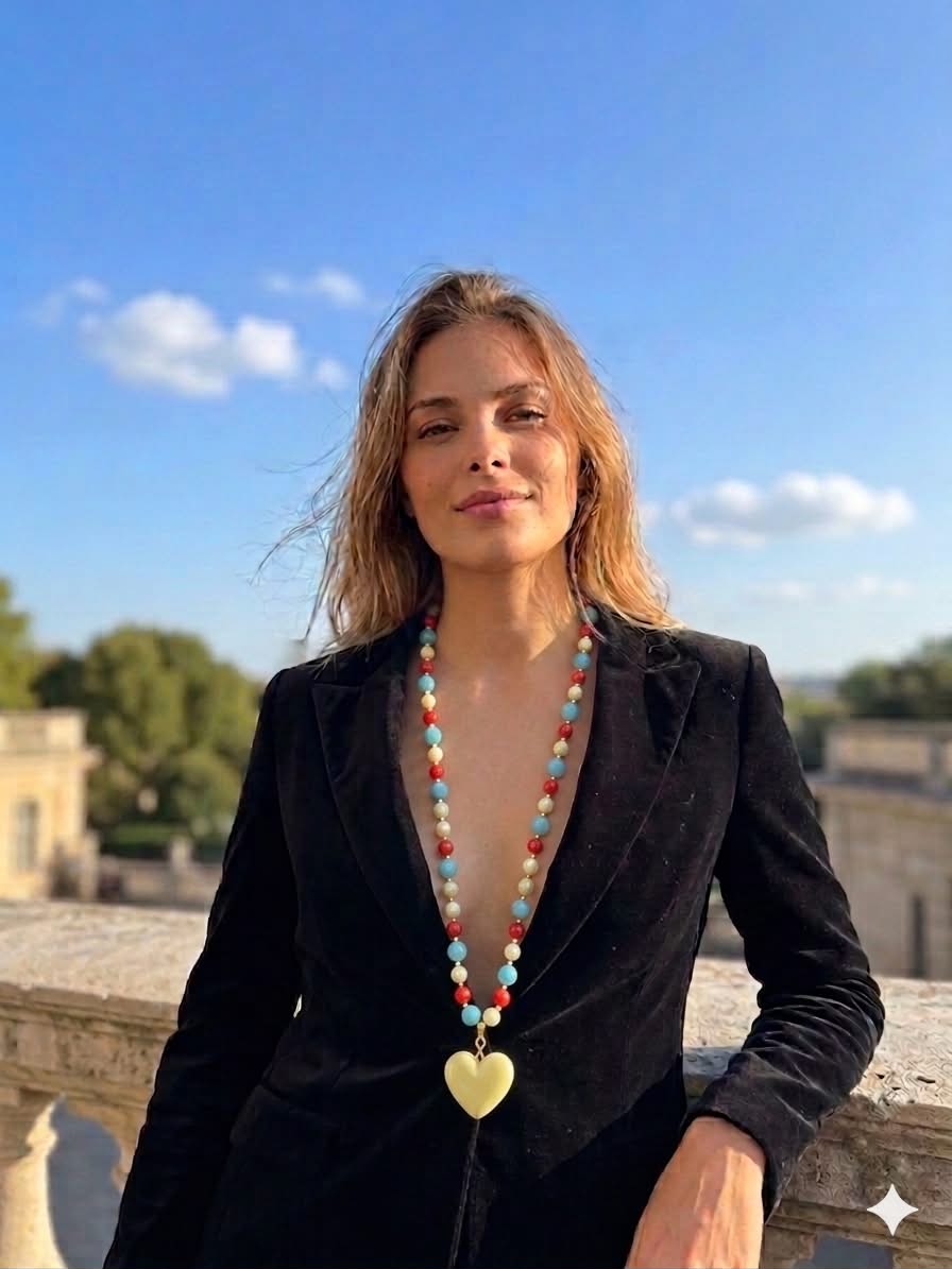 Collar Tricolor Pastel Largo