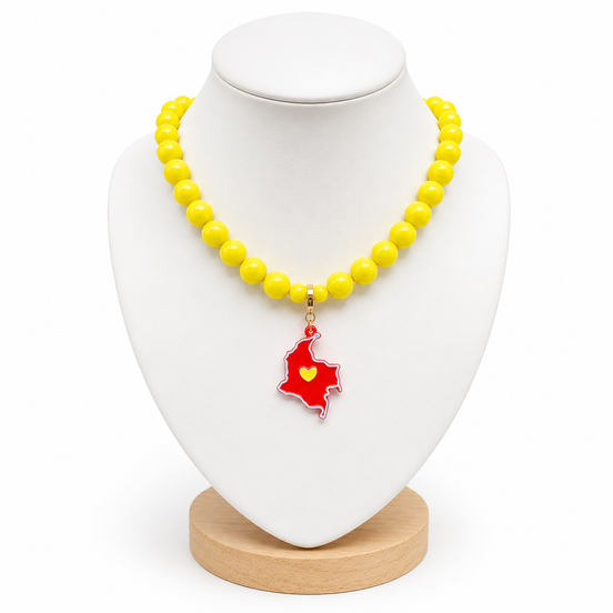 Collar Mapa de Colombia