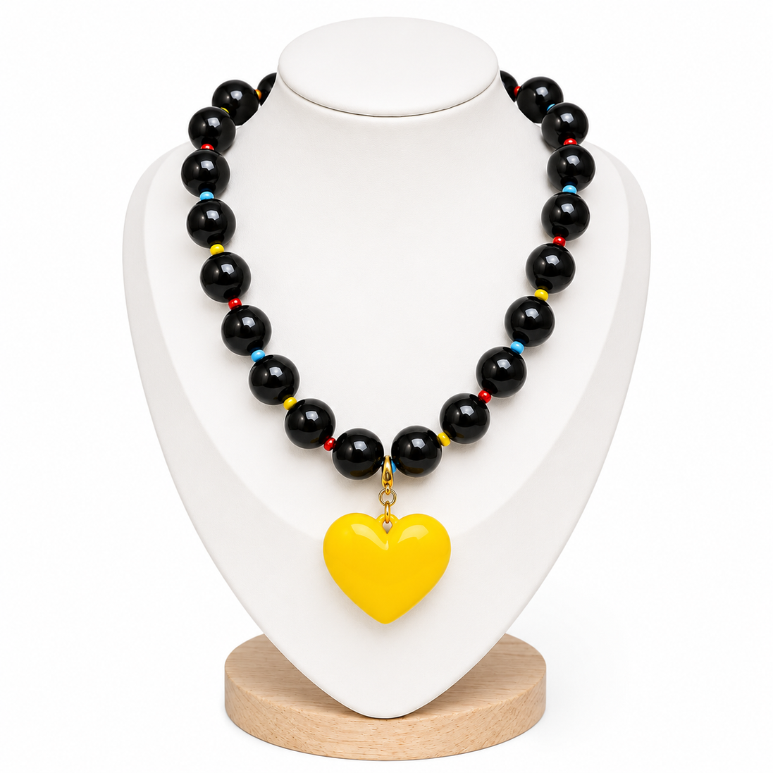 Collar Tricolor Corazon