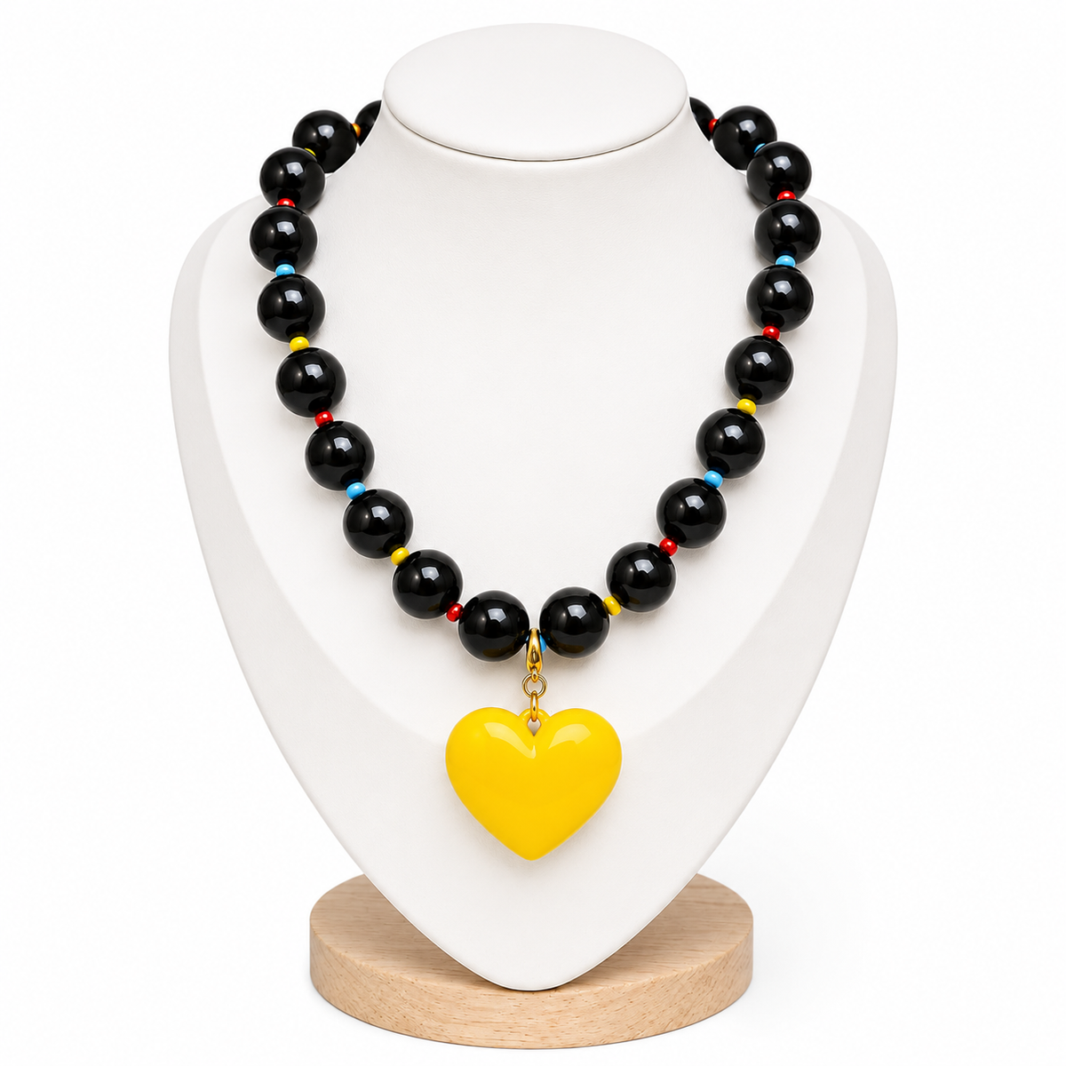 Collar Tricolor Corazon