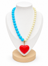 Collar Combinado Corazón