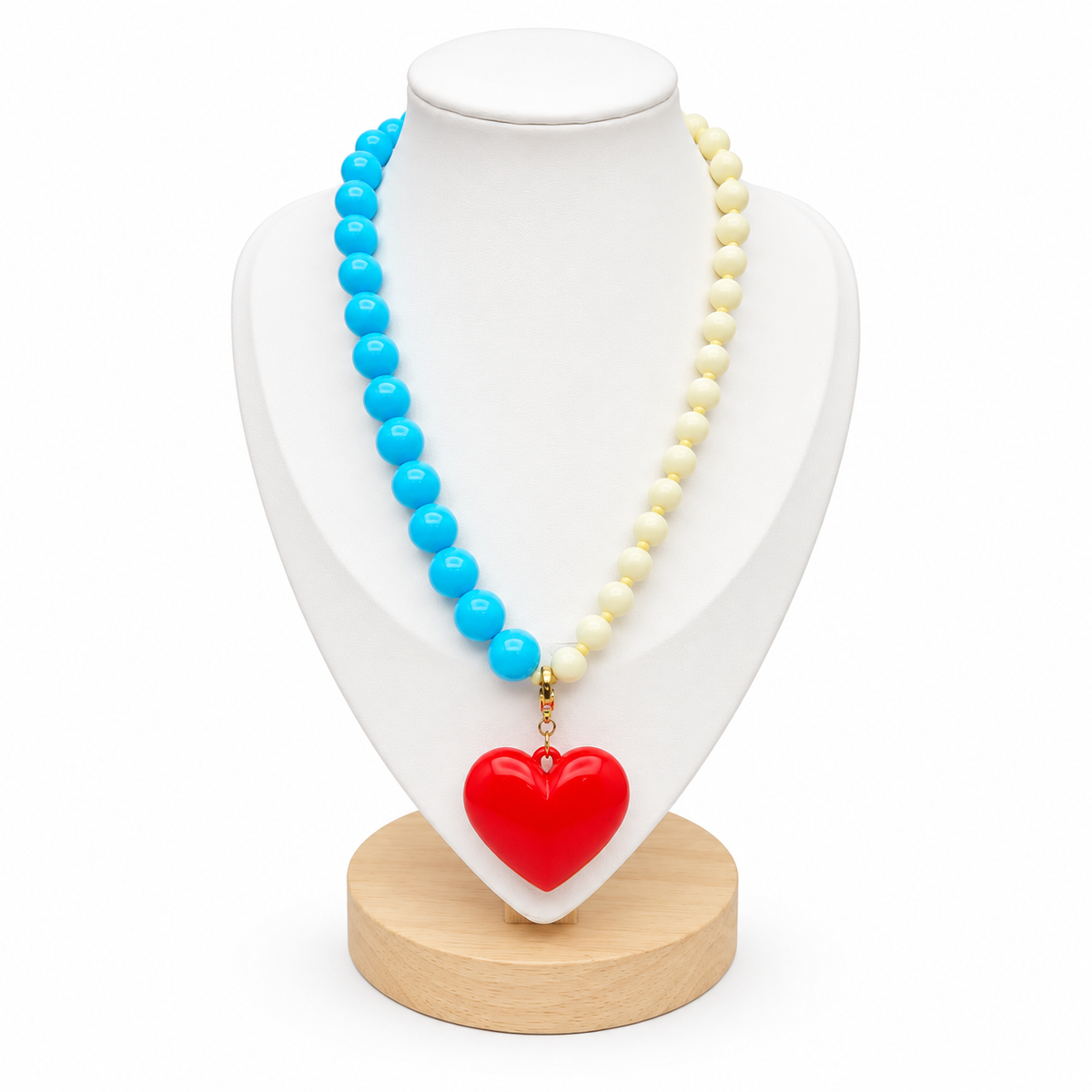 Collar Combinado Corazón