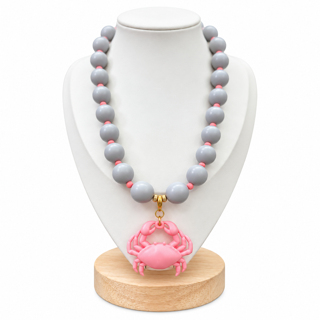 Collar Cangrejo Rosado