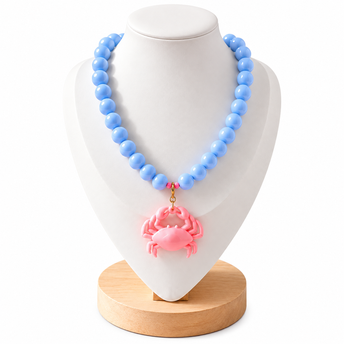Collar Cangrejo Rosado
