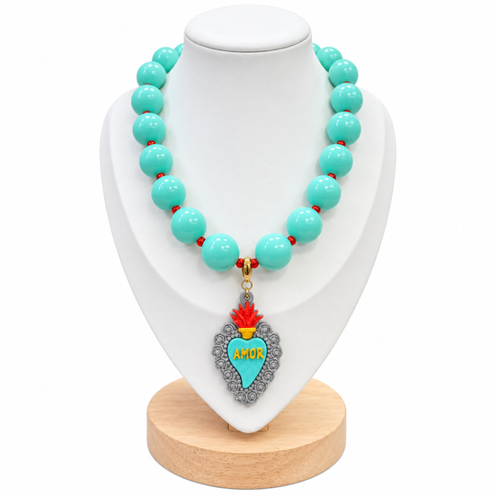 Collar Corazón Amor