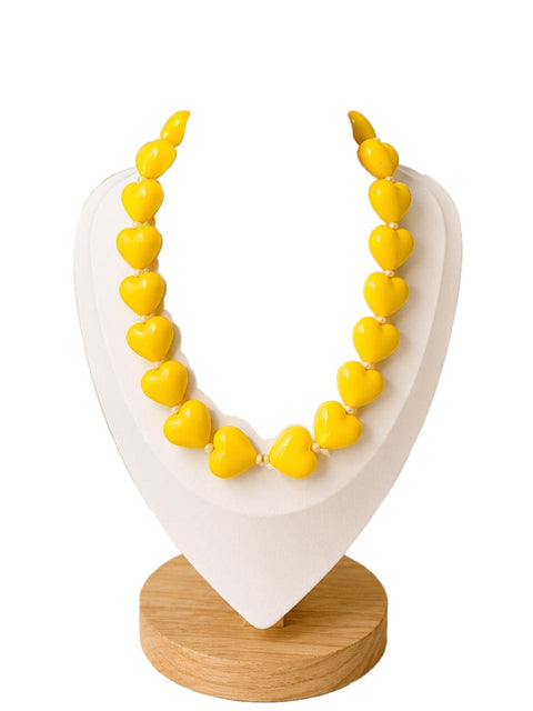 Collar Corazones