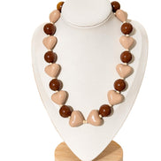 Collar Corazón Abaco