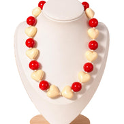 Collar Corazón Abaco