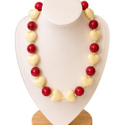 Collar Corazón Abaco