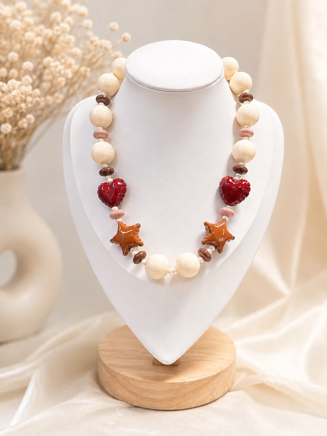 Collar Corazón y Estrella