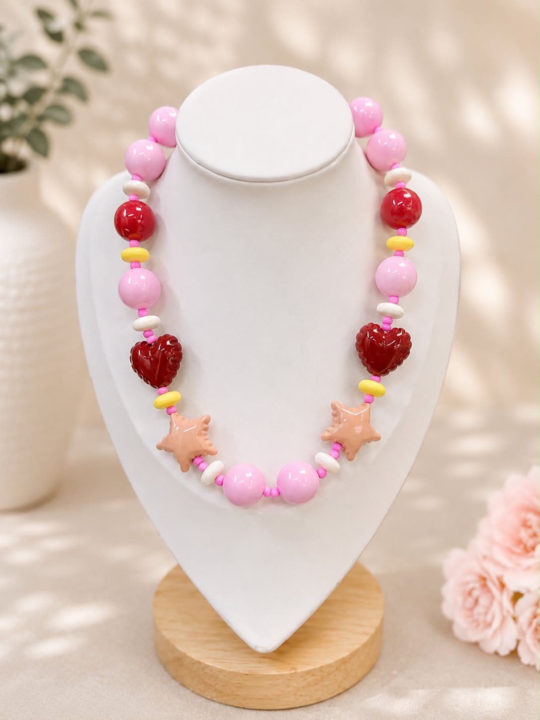 Collar Corazón y Estrella