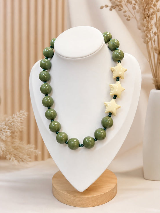 Collar Corazón y Estrella