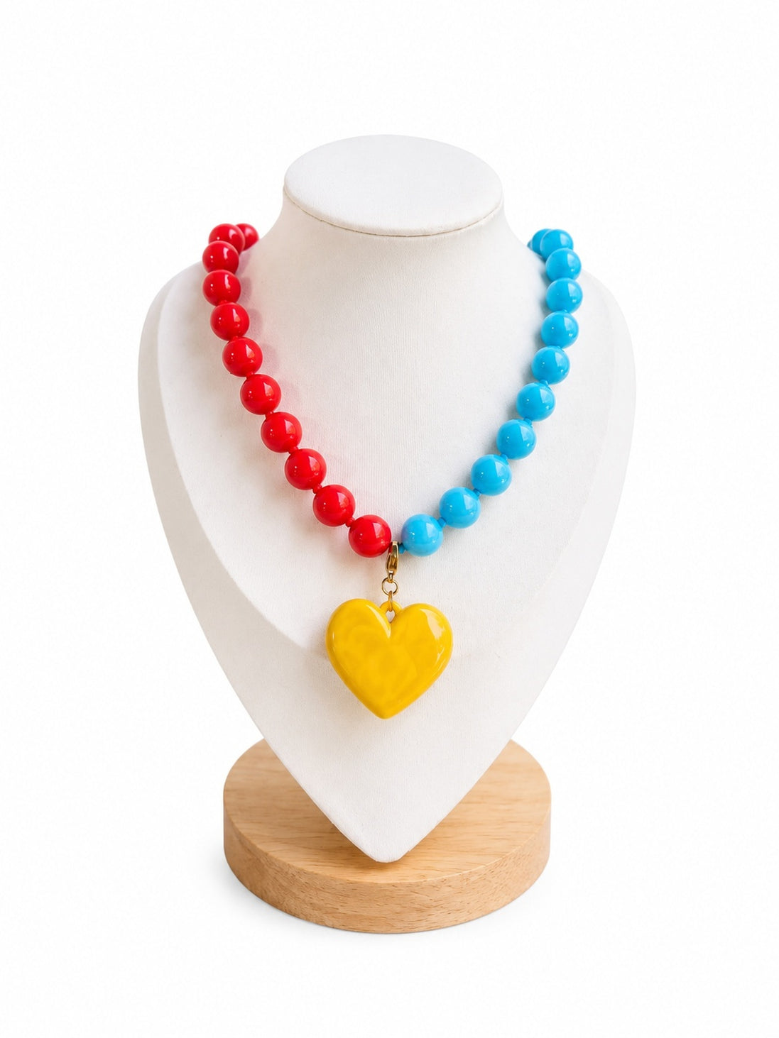 Collar Colombia Corazón Plano